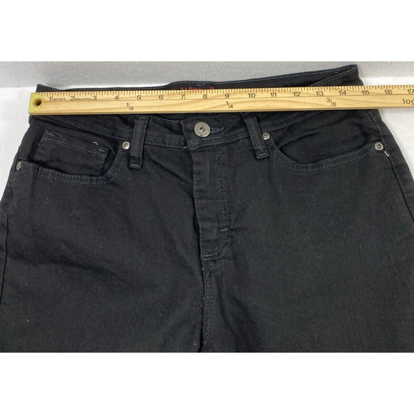 Wrangler‎ Jeans Womens Size 10 P Black Denim Boot Cowgirl - Picture 6 of 10